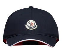 Cappello da baseball con logo, Uomo, Blu, Taglia