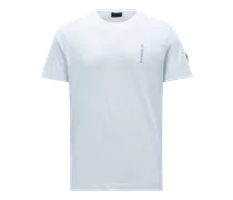 T-shirt logata, Uomo, Bianco, Taglia: S