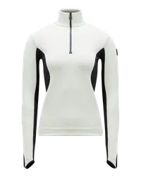 Moncler Dolcevita in jersey, Donna, Bianco, Taglia Bianco