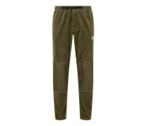 Pantaloni in velluto a costine, Uomo, Verde, Taglia: XL