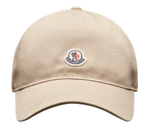 Cappello da baseball con logo, Donna, Beige, Taglia