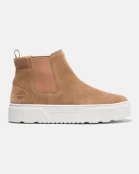 Timberland Sneaker Chukka Senza Lacci Laurel Court Mid da Donna in pelle scamosciata arancione, Donna, arancione, Taglia: 37.5 