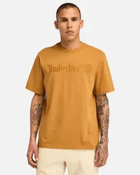 Timberland T-shirt a Maniche Corte Hampthon da Uomo in giallo, Uomo, giallo, Taglia Giallo