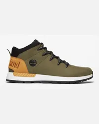 Timberland Sneaker Stringata Sprint Trekker Mid da Uomo in verde, Uomo, verde, Taglia Verde