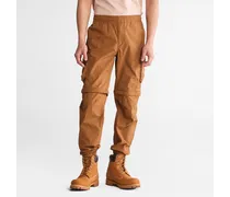 Pantaloni Convertibili Da Uomo In Marrone Marrone