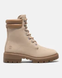 Timberland Stivale Stringato Impermeabile Cortina Valley Mid da Donna in beige chiaro, Donna, beige, Taglia: 37 