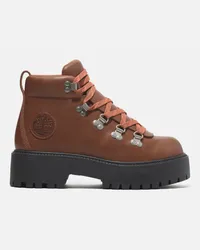 Timberland Scarpa Hiker Stringata con Plateau Stone Street da Donna in marrone, Donna, marrone, Taglia: 38.5 