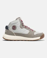 Timberland Sneaker Alta Stringata Retro Swift da Donna in grigio chiaro, Donna, grigio, Taglia: 36 