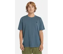 T-shirt Garment-Dyed da Uomo in blu marino, Uomo, Blu Marino, Taglia