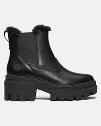 Timberland Stivale Foderato Everleigh Mid da Donna in colore nero, Donna, colore nero, Taglia: 37.5 