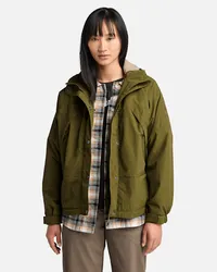 Timberland Giacca Foderata in Pile e Resistente all'Acqua Winnick da Donna in verde, Donna, verde, Taglia: L 