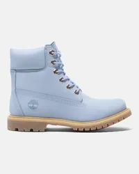 Timberland Stivale Stringato Impermeabile Timberland Premium 6-Inch da Donna in blu chiaro, Donna, blu, Taglia: 41 