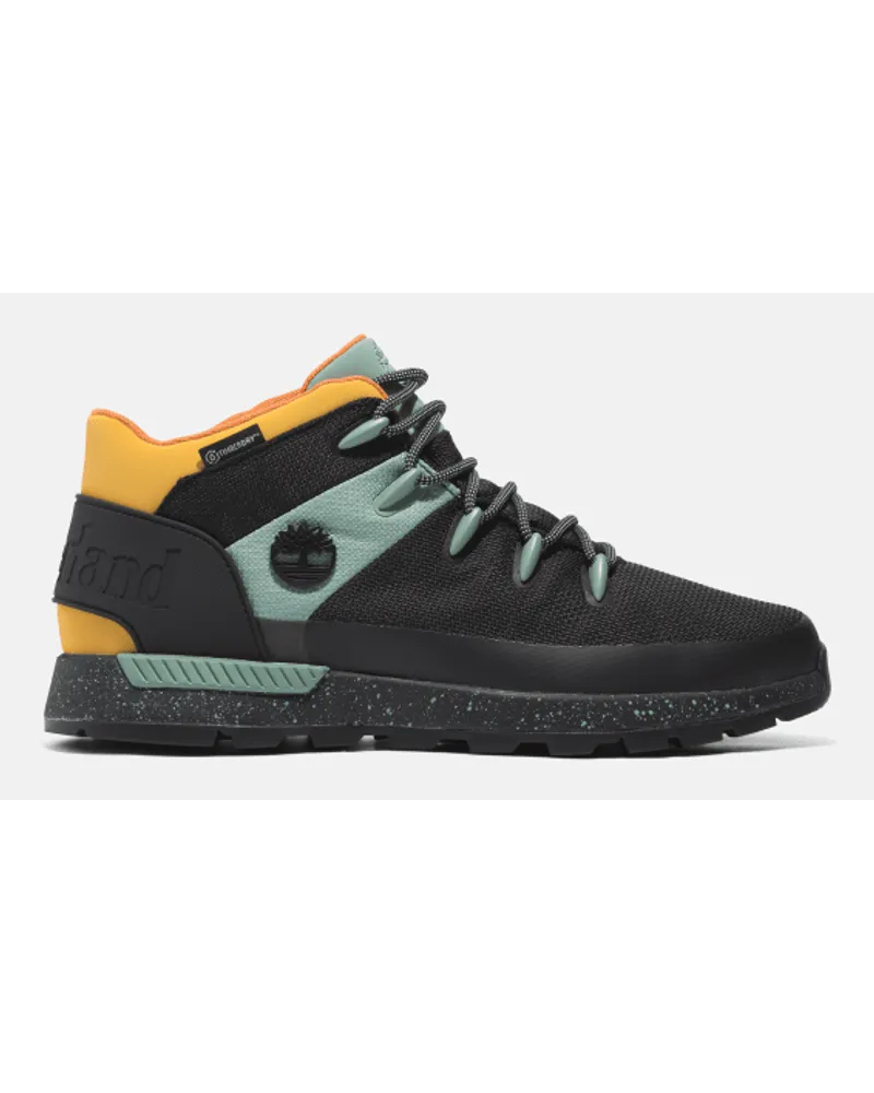 Timberland Stivale Mid Impermeabile Sprint Trekker da Uomo in colore nero, Uomo, colore nero, Taglia Colore