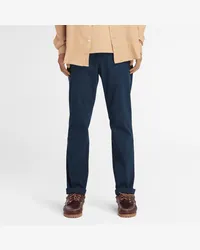 Timberland Pantaloni Chino in Twill Elasticizzato da Uomo in blu scuro, Uomo, blu, Taglia Blu