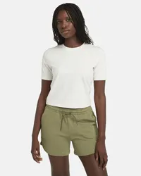 Timberland T-shirt Corta da Donna in bianco, Donna, bianco, Taglia: S 