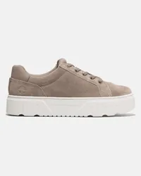 Timberland Sneaker Bassa Stringata Laurel Court da Donna in pelle scamosciata beige, Donna, beige, Taglia: 38 