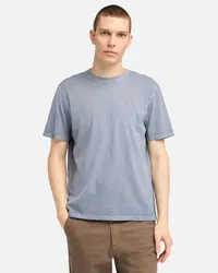 Timberland T-shirt a Maniche Corte Tinta in Capo Dunstan River da Uomo in grigio, Uomo, grigio, Taglia Grigio