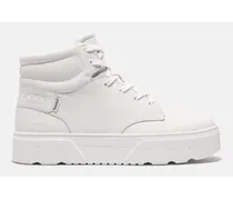 Sneaker Alta Stringata Laurel Court da Donna in bianco, Donna, bianco, Taglia: 42