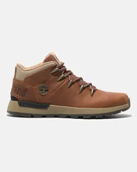 Timberland Sneaker Stringata Sprint Trekker Mid da Uomo in arancione, Uomo, arancione, Taglia Arancione