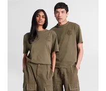 T-shirt Timberland x CLOT Future73 SS All Gender in verde scuro, verde, Taglia: M