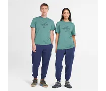 T-shirt Con Grafica In Verde Acqua Verde Acqua Uomo