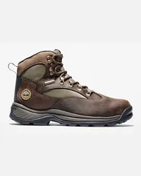 Timberland Scarpa Hiker Stringata Impermeabile Chocorua Mid da Uomo in marrone, Uomo, marrone, Taglia Marrone