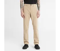 Pantaloni Chino Da Uomo Anti-odour Ultra-stretch In Beige Beige