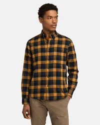 Timberland Camicia a Quadri con Tecnologia SolucellAir da Uomo in blu scuro, Uomo, blu, Taglia Blu