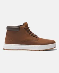 Timberland Sneaker Stringata Maple Grove Mid da Uomo in marrone, Uomo, marrone, Taglia Marrone