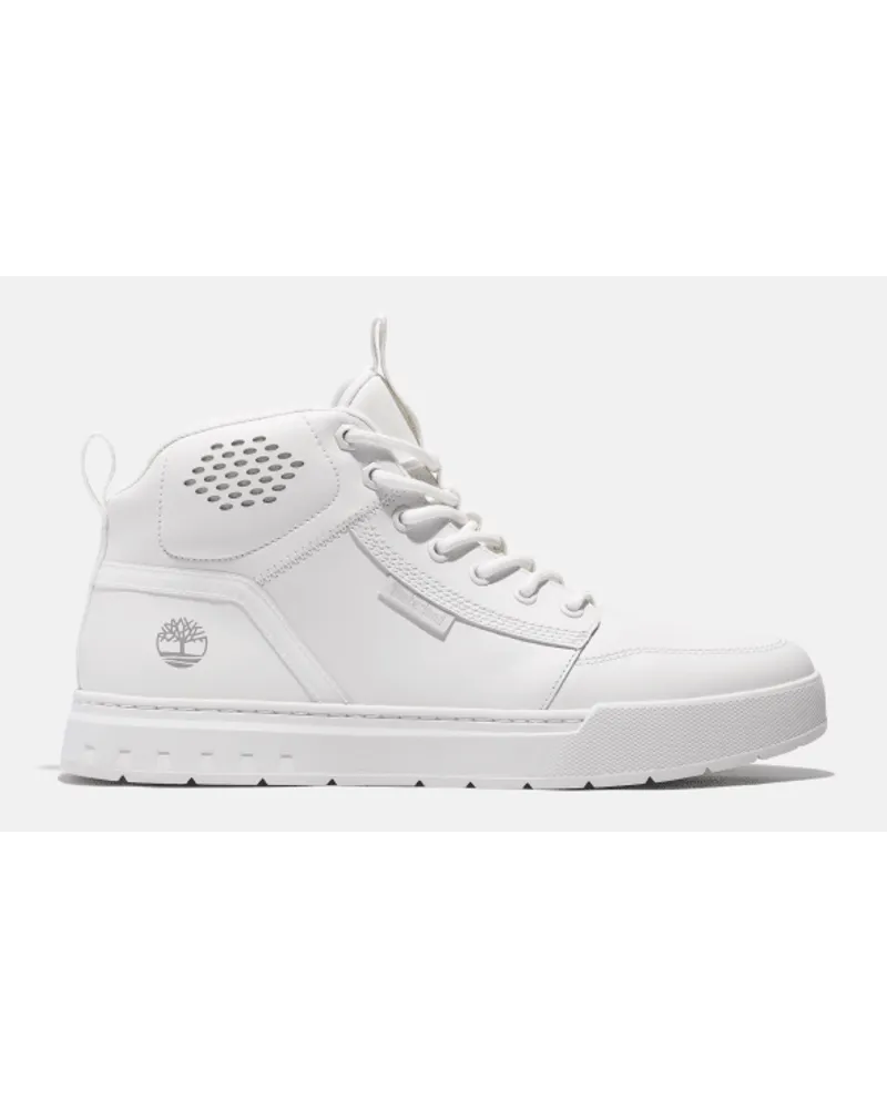 Timberland Scarpa Hiker Mid Maple Grove Sport da Uomo in bianco, Uomo, bianco, Taglia Bianco