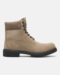 Timberland Stivale Stringato Timberland Premium 6 Inch da Uomo in beige, Uomo, beige, Taglia Beige