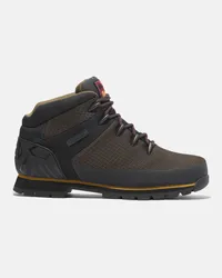 Timberland Stivale Stringato Impermeabile Euro Sprint Mid da Uomo in marrone, Uomo, marrone, Taglia Marrone