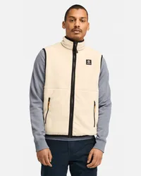 Timberland Gilet in Pile da Uomo in beige, Uomo, beige, Taglia Beige