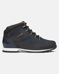 Timberland Stivale Stringato Impermeabile Euro Sprint Mid da Uomo in blu scuro, Uomo, blu, Taglia Blu