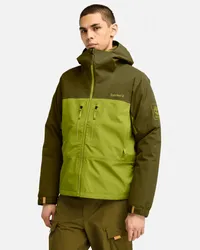 Timberland Giacca Impermeabile Caps Ridge Mobi Flex Tech da Uomo in verde scuro, Uomo, verde, Taglia Verde