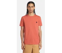 T-shirt Dunstan River Da Uomo In Arancione Chiaro Arancione