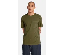 T-shirt Con Tasca Merrymack Da Uomo In Verde Verde