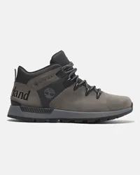 Timberland Sneaker Stringata Impermeabile Sprint Trekker Mid da Uomo in grigio, Uomo, grigio, Taglia Grigio