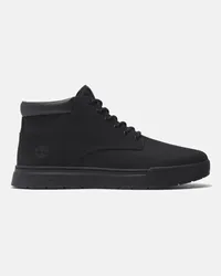 Timberland Sneaker Stringata Maple Grove Mid da Uomo in colore nero monocromatico, Uomo, colore nero, Taglia Colore