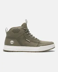 Timberland Sneaker Stringata Maple Grove Mid da Uomo in verde scuro, Uomo, verde, Taglia Verde