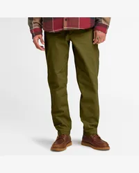 Timberland Pantaloni Chino in Twill Elasticizzato Claremont da Uomo in verde, Uomo, verde, Taglia Verde