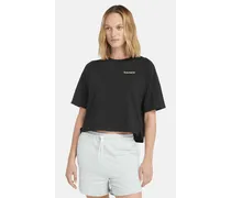 Timberland T-shirt Traspirante da Donna in colore nero, Donna, colore nero, Taglia: XXL 
