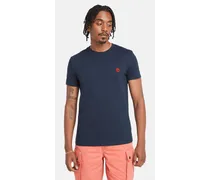 T-shirt Slim-Fit Dunstan River da Uomo in blu marino, Uomo, Blu Marino, Taglia