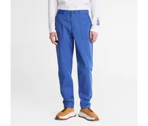 Pantaloni Tapered Cordura Ecomade Da Uomo In Blu Blu Scuro
