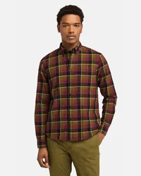 Timberland Camicia a Quadri con Tecnologia SolucellAir da Uomo in verde, Uomo, verde, Taglia Verde