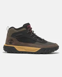 Timberland Scarpa Hiker Stringata Greenstride Motion 6 Mid da Uomo in colore nero/marrone, Uomo, colore nero, Taglia Colore