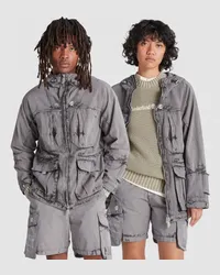 Timberland Parka Timberland x A-COLD-WALL* Future73 Hunting Unisex in grigio scuro, grigio, Taglia: M 