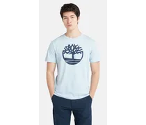 T-shirt Con Logo Ad Albero Kennebec River Da Uomo In Blu Chiaro Blu