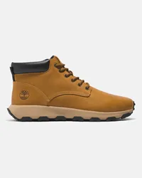 Timberland Sneaker Stringata Winsor Park Mid da Uomo in giallo, Uomo, giallo, Taglia Giallo