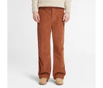 Pantaloni Rindge Carpenter Da Uomo In Color Terracotta Marrone
